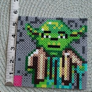 Perler bead Yoda